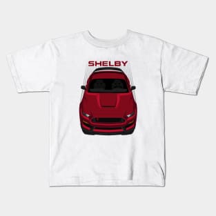 Ford Mustang Shelby GT350R 2015 - 2020 - Rapid Red Kids T-Shirt